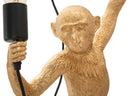 Lampada da Muro Monkey Oro 32x32x64 cm in Resina Oro      