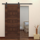 Binario per Porte Scorrevoli con Kit di Accessori Portata 100kg 