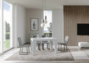 Tavolo Allungabile 130/390x90x77 cm Naxy Premium Bianco Frassino  