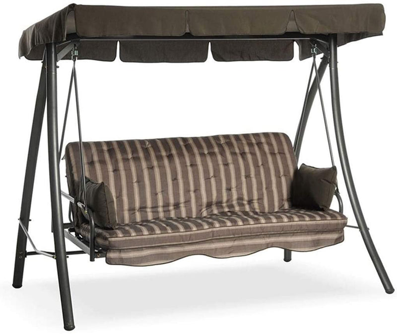 Dondolo reclinabile 3 Posti 203x115xh170 cm in Ferro Royal