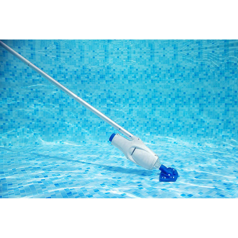 Set Pulitore Scopa a Batteria Ricaricabile per Pulizia Piscina e Spa Idromassaggio Bestway 58624