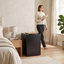 Frigorifero Piccolo 72,5 L 44,5x49x63,5 cm con Congelatore Termostato Regolabile e Porta Reversibile 43 dB Nero      