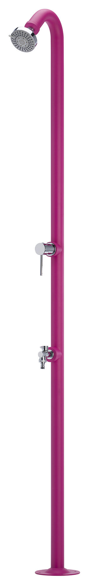 Gartendusche mit Belfer Mischbatterie 42D4 Cyclamen acquista