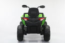 Quad Elettrico per Bambini ATV Safari Gold 24V con Telecomando Verde