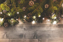 Luci di Natale 240 LED 9,6m Bianco Caldo da Interno Soriani
