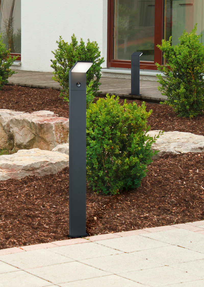 Palo da Esterno a LED in Pressofusione di alluminio Antracite