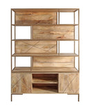 Libreria 2 Ante 145x40x199h cm Jaidev 