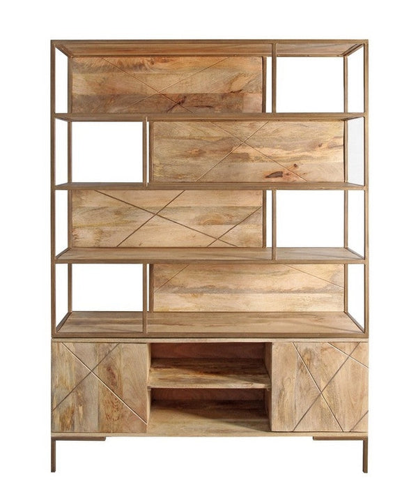 Libreria 2 Ante 145x40x199h cm Jaidev prezzo