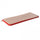 Echtes Kissen 110 x 45 x 4 cm aus rotem Polyester