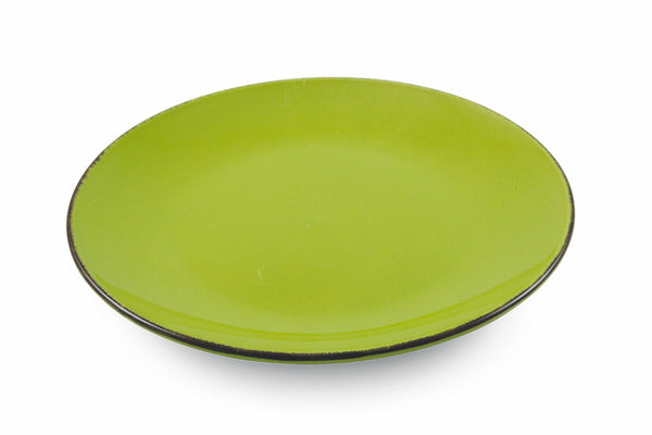 sconto Set mit 6 Speisetellern aus Steinzeug Ø27x3,5 cm Villa d'Este Home Tivoli Baita Verdi glasiert