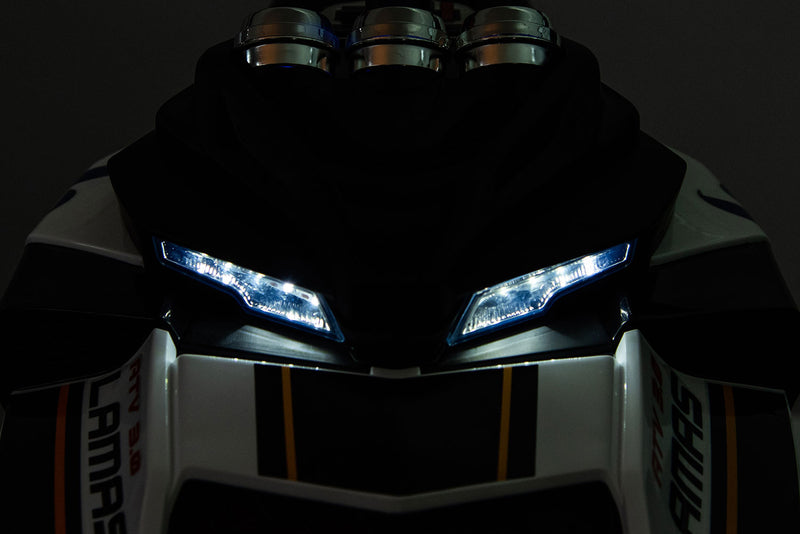 Mini Quad Elettrico per Bambini 3 Ruote 12V ATV 3.0 Bianco