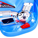 Moto Elettrica per Bambini 6V Kidfun Blu