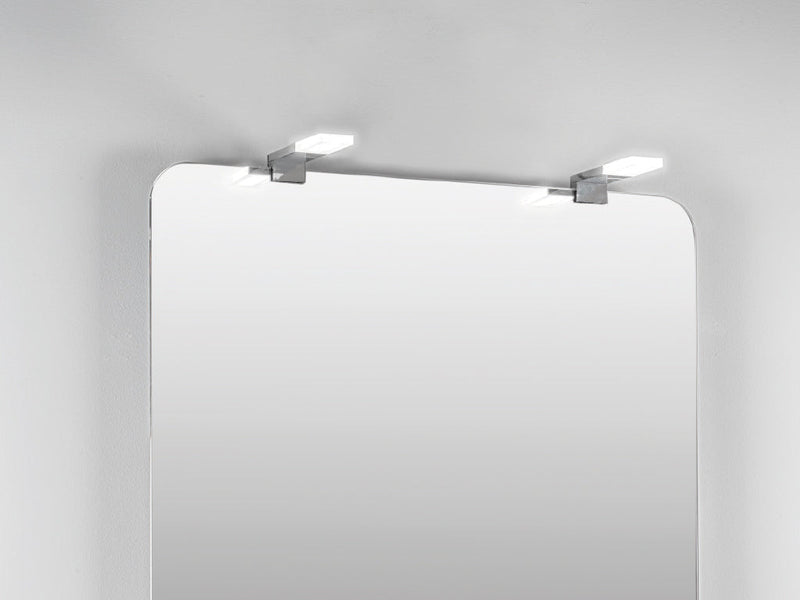 Applique Led per Specchio da Bagno Sagitarius 40 mm a Luce Fredda 5 Pezzi Tecnoplastica Emuca