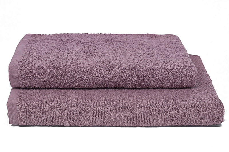 Set Spugna Asciugamani Ospite + Salvietta Erika Vinaceo