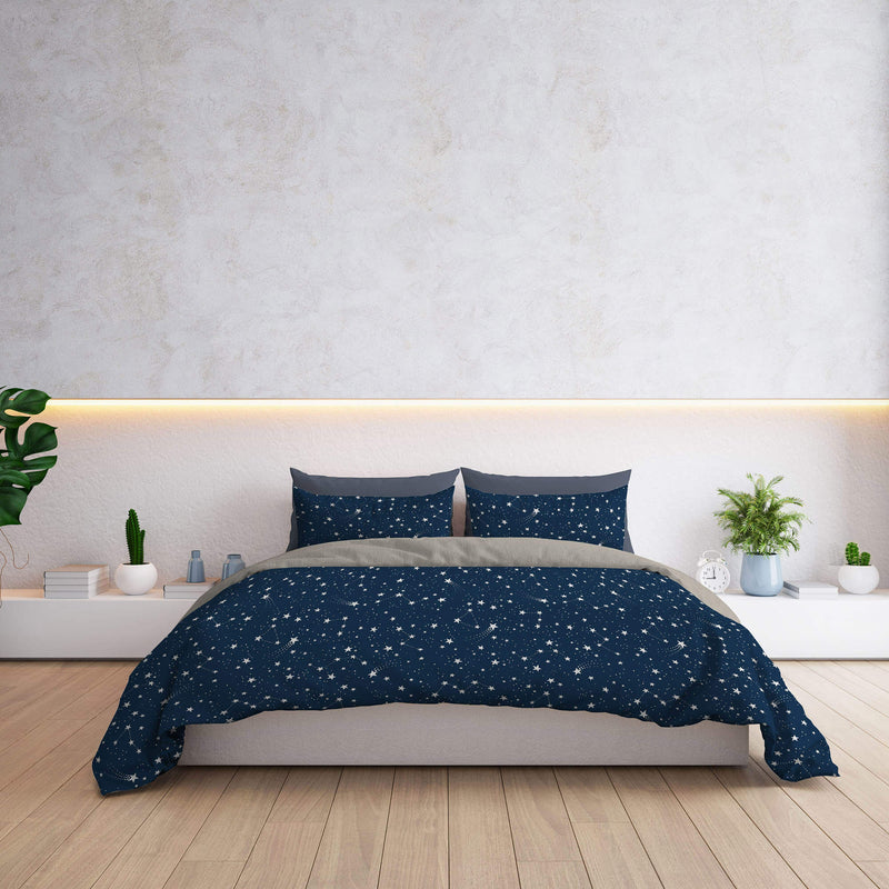 Copripiumino con Federe Stampato in Microfibra Belle Varie Misure