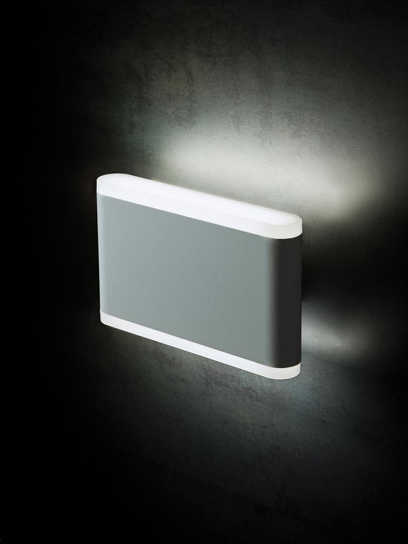 Applique da Esterno a LED 7W+7W 3000K Sovil Bianco