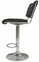 Sgabello 91x44x51 cm in Similpelle Soriani Nero