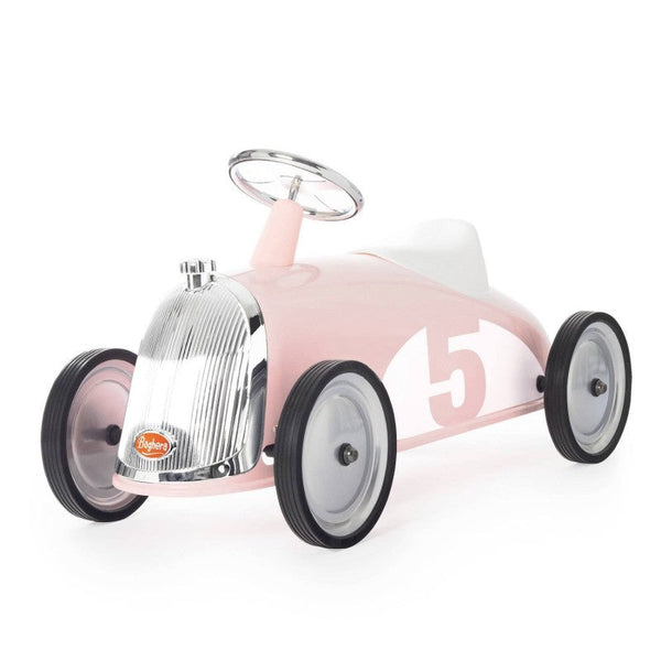 Baghera Rider Petal Pink Vintage Rennauto für Kinder sconto