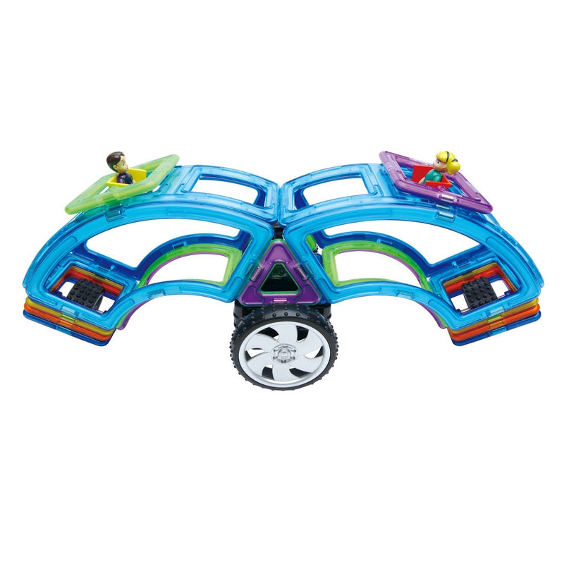 Costruzioni Magnetiche 3D Gioco Calamitato 52 Pezzi Magformers Auto Radiocomandata