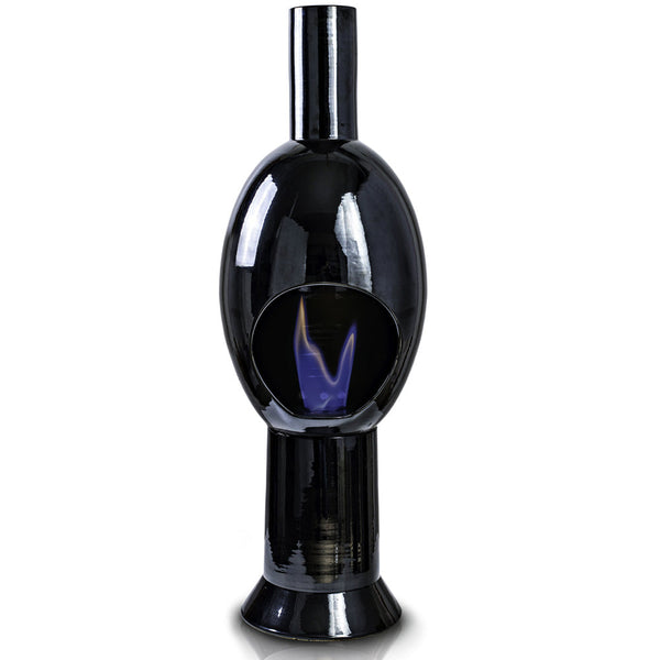 online Bioethanol-Kamin aus Keramikboden 30x95 cm Ferazzoli Uovo Cetonia