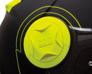 Casco Jet per Scooter Visiera Lunga CGM Dixon 129S Giallo Fluo Opaco Varie Misure