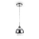 Lampada pendente Pendant in Metallo Iceberg Nickel