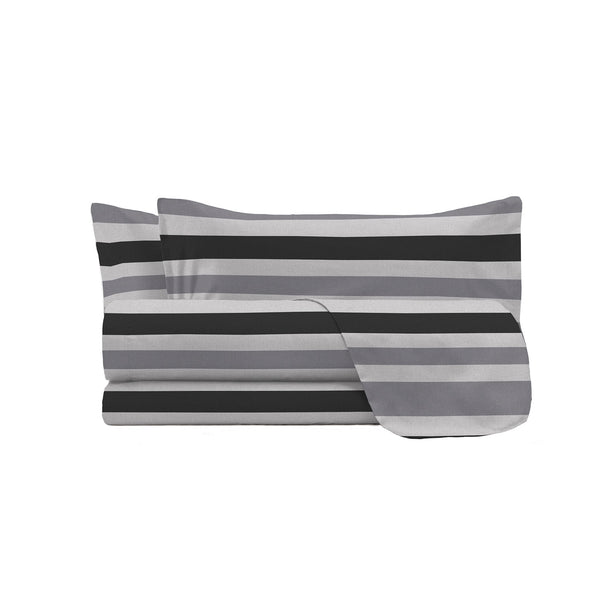 sconto Set Lenzuola con Stampa Sopra Sotto e Federe Linea Ida Demetra Varie Misure