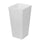 Leuchtende Gartenvase LED 30x30x60 cm aus Harz 5W Cold White Cedar
