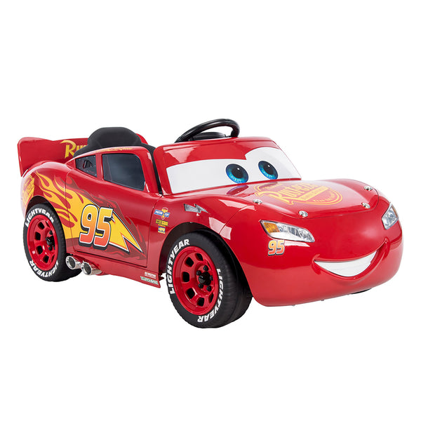 sconto Macchina Elettrica per Bambini Disney Pixar Saetta McQueen 7,2V Rosso