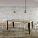  Tavolo Allungabile 200-304x90x77 cm Flame Premium Cashmere Telaio Antracite