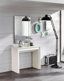 Consolle Allungabile 90x42,5/302,5xH76 cm in Mdf laccato Pinocchio Bianco