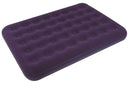 Materasso Matrimoniale Gonfiabile Floccato da Campeggio 191x137x22cm Jilong Viola