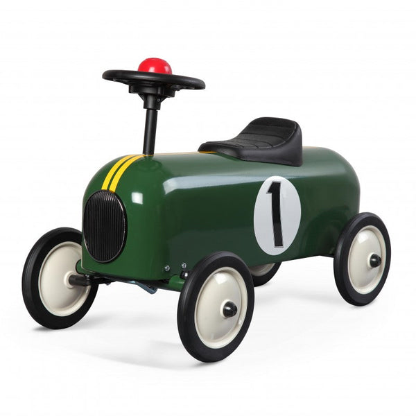 prezzo Baghera Racer Green Vintage Rennauto für Kinder
