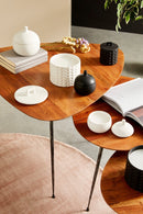 Candela con Coperchio Ø14,5x14 cm in Ceramina Twine Bianco