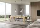 Tavolo Allungabile 130/390x90x77 cm Naxy Premium Quercia Natura  