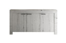Mobile Buffet in Melaminico 160x43x86cm TFT Neve Rovere Neve