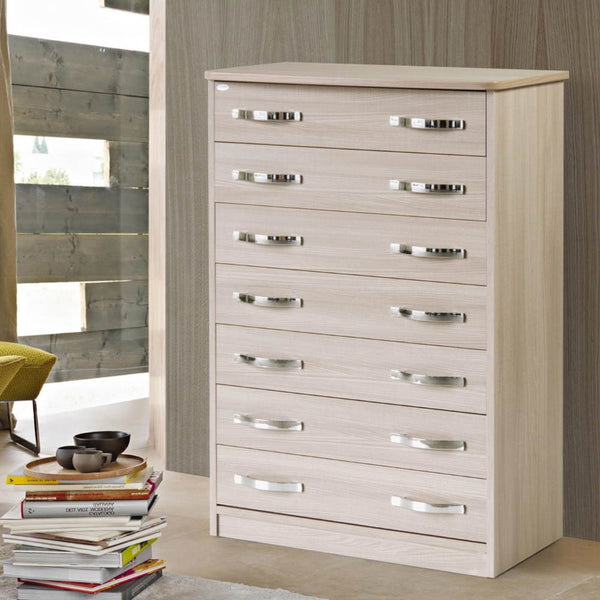 acquista Cassettiera Settimino 75 111x76x42 cm olmo