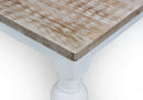 Tavolo Cross 200x100x76 cm  in Legno Bianco