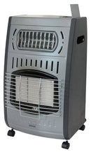 Stufa a Gas Gpl da Interno ad Infrarossi Ventilata 4.2 kW + 2.0 kW Qlima GH3062RF Grigia