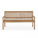 Panca 3 Posti 158x62x88 h cm in Legno Marrone