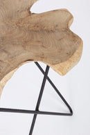 Tavolino 50x50x50 cm Savanna in Legno Nero