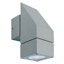Lampada Applique Una Luce Colore Alluminio per Esterno Linea Square Livos