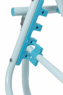 Set 2 Lettini Prendisole da Giardino per Bambini in Acciaio Soriani Oxford Unicorno