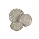 Servizio Piatti 18 Pezzi in Hard Dolomite Villa d'Este Baku Grigio