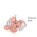 Set 48 Uova Decorato H 6 cm