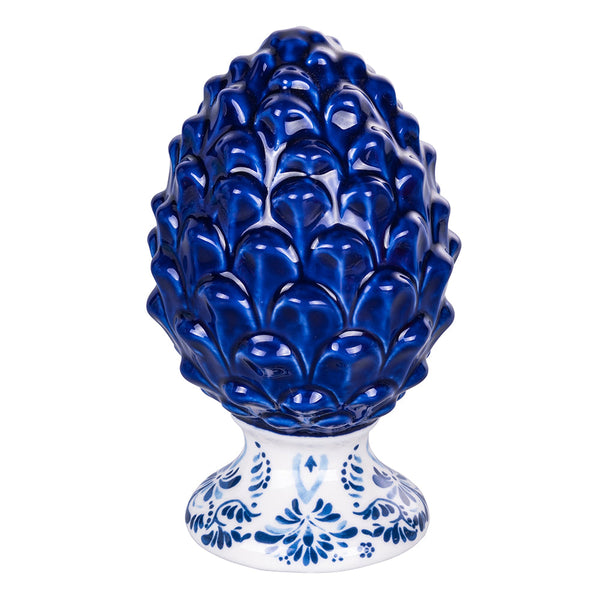 acquista Pigna con Base Decorativa Ø8,4x13,7 cm in Ceramica VdE Tivoli 1996 Pigna
