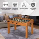 Calcio Balilla in Legno MDF 122x61x80,7 cm 