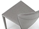 Set 4 Sedie 49x56xH82 cm in Similcuoio Break Grigio Chiaro