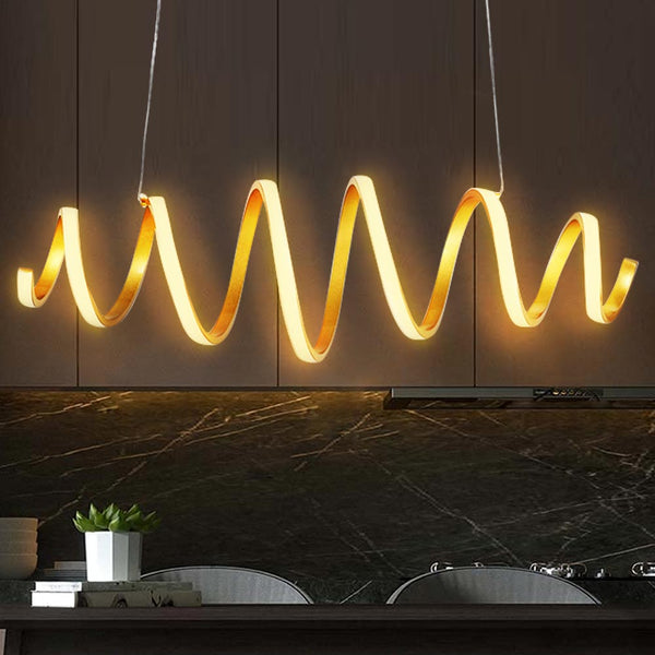 prezzo Lampadario Sospensione LED 40W Luce Bianco Caldo 3000K 2600lm Design Moderno