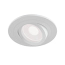 Faretto da incasso Downlight in Alluminio Atom Bianco